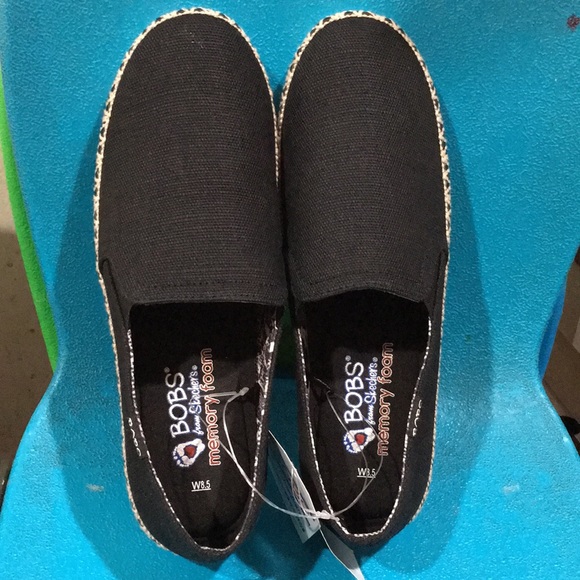 Bobs from skechers memory foam size 8.5 in  black - Picture 5 of 8